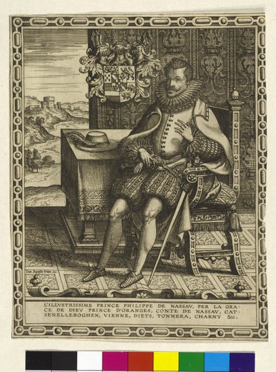 Prins af Oranien Philipp Wilhelm af Artist Unknown