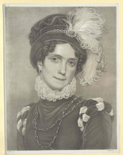 Prinsesse af Baden Caroline af Artist Unknown