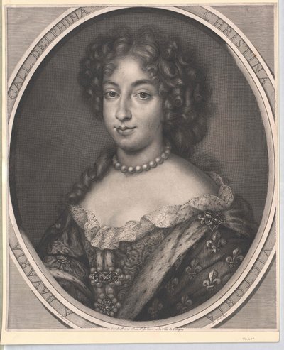 Prinsesse af Bayern Maria Anna af Artist Unknown