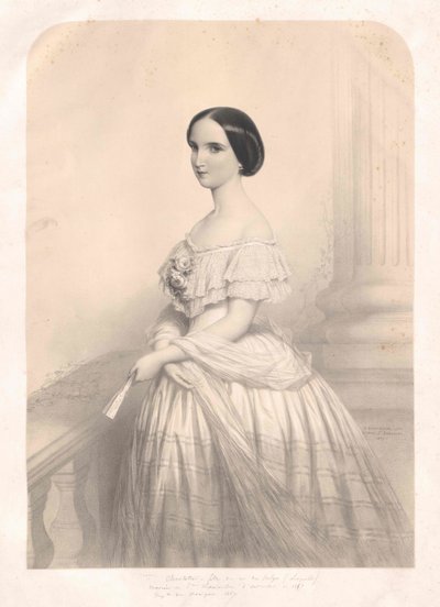 Prinsesse af Belgien Charlotte af Artist Unknown