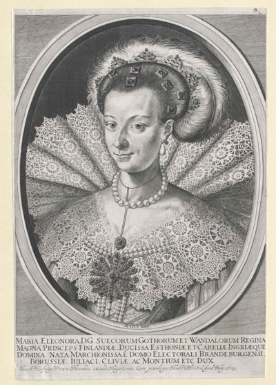 Prinsesse af Brandenburg Marie Eleonore af Artist Unknown