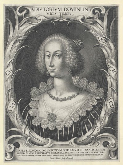Prinsesse af Brandenburg Marie Eleonore af Artist Unknown