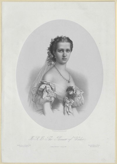 Prinsesse af Danmark Alexandra af Artist Unknown