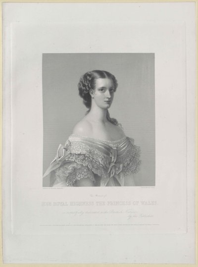 Prinsesse af Danmark Alexandra af Artist Unknown