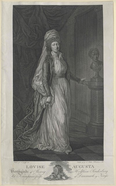 Prinsesse af Danmark Louisa af Artist Unknown