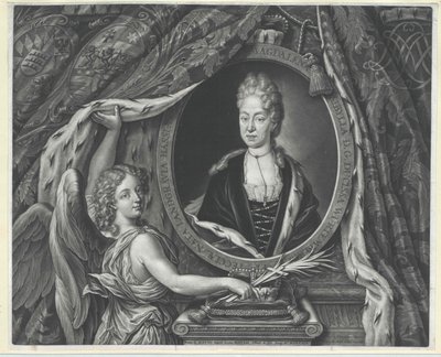 Prinsesse af Hessen-Darmstadt Magdalene Sibylle af Artist Unknown