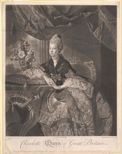 Prinsesse af Mecklenburg-Strelitz Sophie Charlotte af Artist Unknown