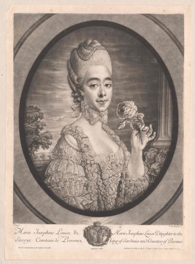 Prinsesse af Savoyen Louise af Artist Unknown