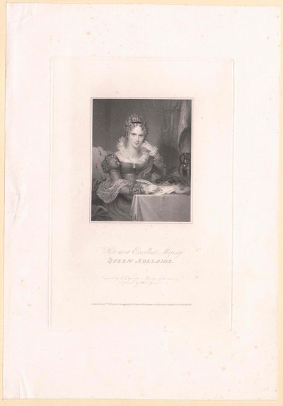 Prinsesse af Sachsen-Meiningen Adelaide af Artist Unknown
