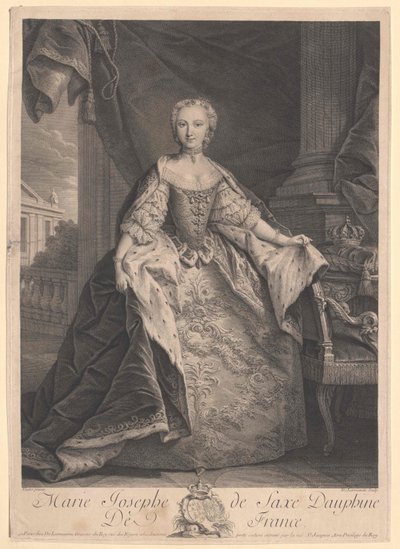 Prinsesse af Sachsen Josefa af Artist Unknown