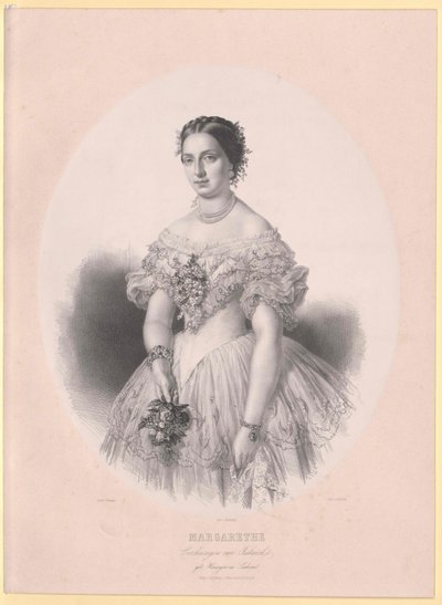 Prinsesse af Sachsen Margaret af Artist Unknown