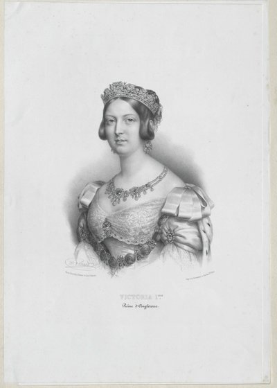 Dronning af Storbritannien Victoria af Artist Unknown