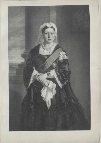 Dronning af Storbritannien Victoria af Artist Unknown