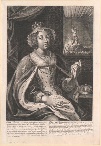 Dronning af Skotland Maria Stuart af Artist Unknown