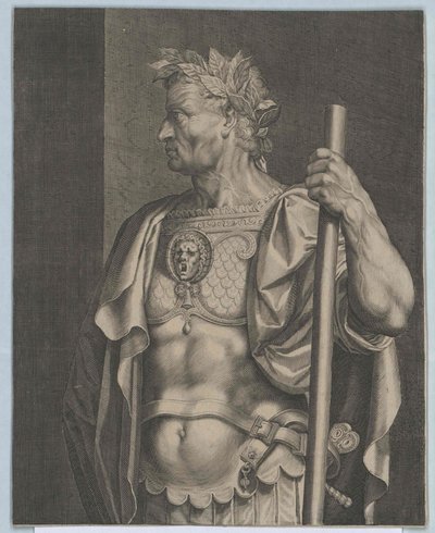 Den romerske kejser Galba af Artist Unknown