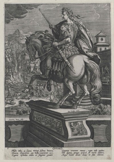 Den romerske kejser Otho af Artist Unknown