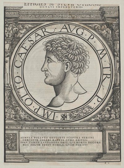 Den romerske kejser Otho af Artist Unknown