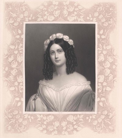 Rosalie Julie von Wuellerstorf og Urbair (print) af Artist Unknown