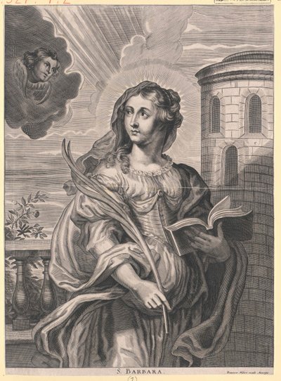Sankt Barbara af Artist Unknown