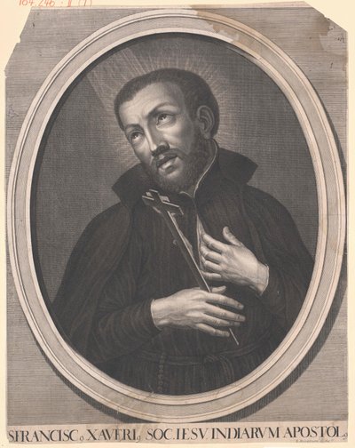 Sankt Francis Xavier af Artist Unknown