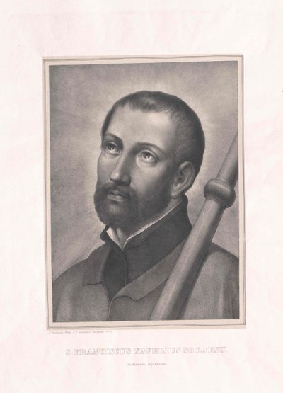 Sankt Francis Xavier af Artist Unknown