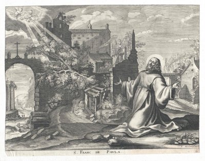 Sankt Franz af Paula af Artist Unknown