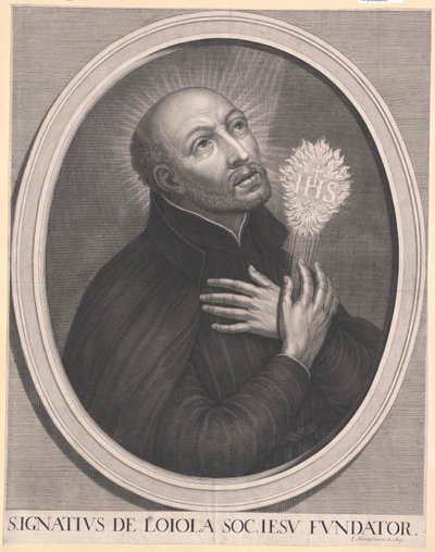 Sankt Ignace af Loyola af Artist Unknown