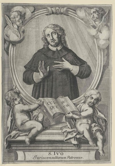 Saint Ivo af Artist Unknown