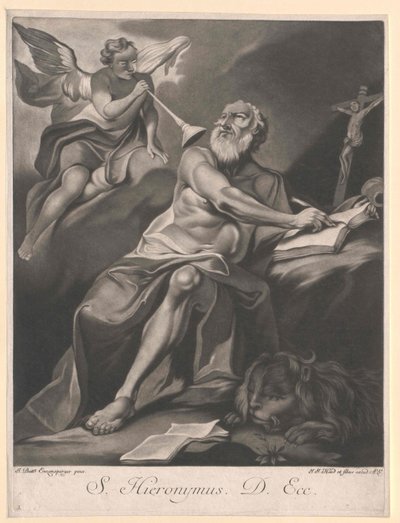 Sankt Jerome af Artist Unknown