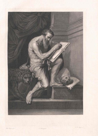 Sankt Jerome af Artist Unknown