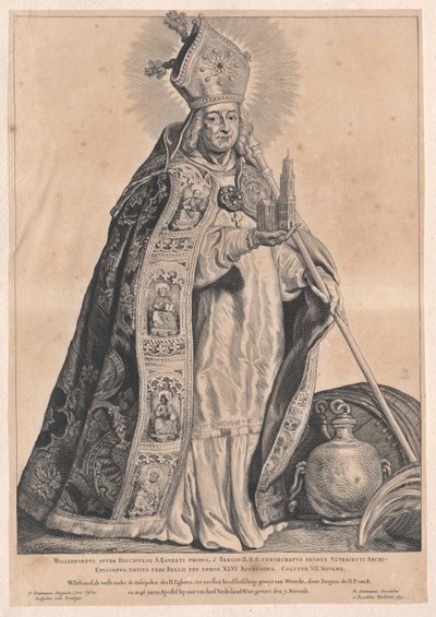 Sankt Willibrord af Artist Unknown