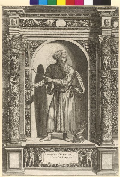 Skanderbeg, af Artist Unknown