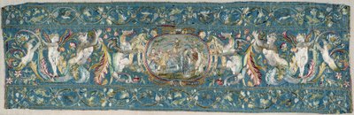 Bordløber 16. århundrede (vævning) af Artist Unknown