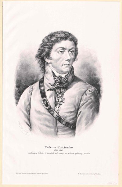 Tadeusz Kosciusko af Artist Unknown