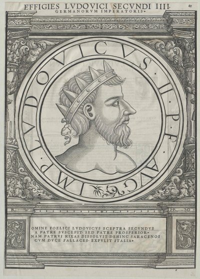 Den tyske Lewis II af Artist Unknown