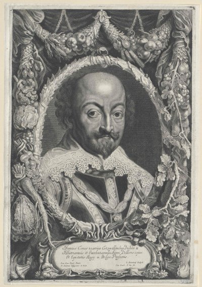 Den yngre Johann VIII (print) af Artist Unknown