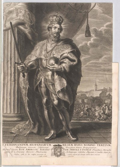 Den hellige Ferdinand III af Artist Unknown