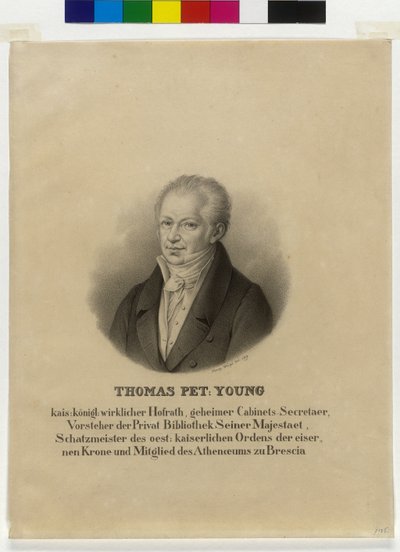 Thomas Peter Young (print) af Artist Unknown