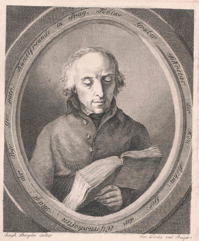 Tobias Gruber (print) af Artist Unknown