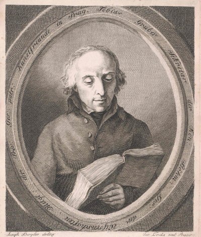 Tobias Gruber (print) af Artist Unknown