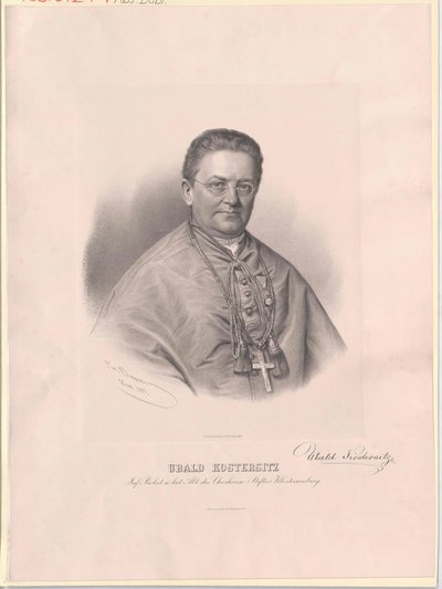 Ubald Kostersitz af Artist Unknown