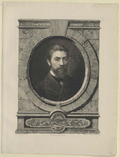 Viktor Aleksiyevich Bobrov (print) af Artist Unknown