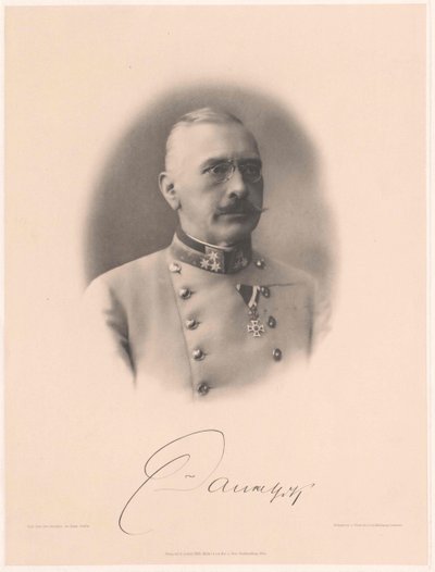 Viktor Graf Dankl von Krasnik (print) af Artist Unknown