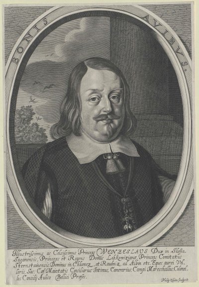 Wenceslas Eusebius greve Lobkowitz af Artist Unknown