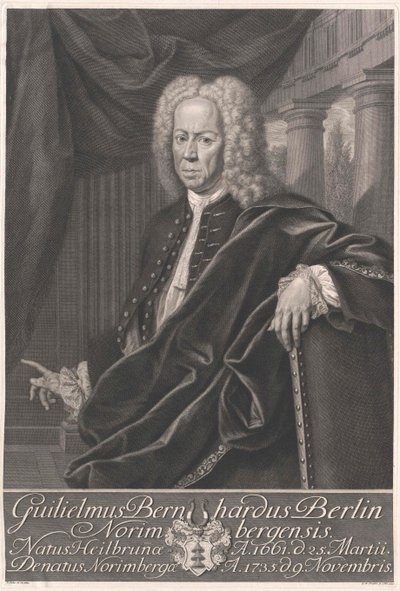 Wilhelm Bernard Berlin af Artist Unknown