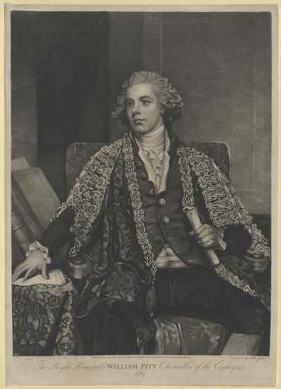 William Pitt af Artist Unknown
