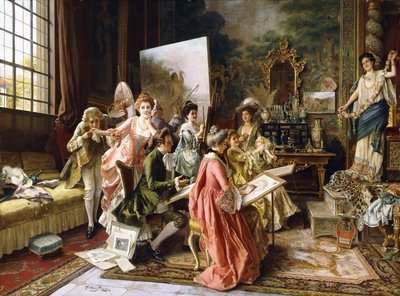 Kunstklassen, af Arturo Ricci