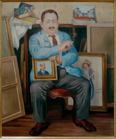 Portræt af Adolphe Basler af Arvid Fougstedt