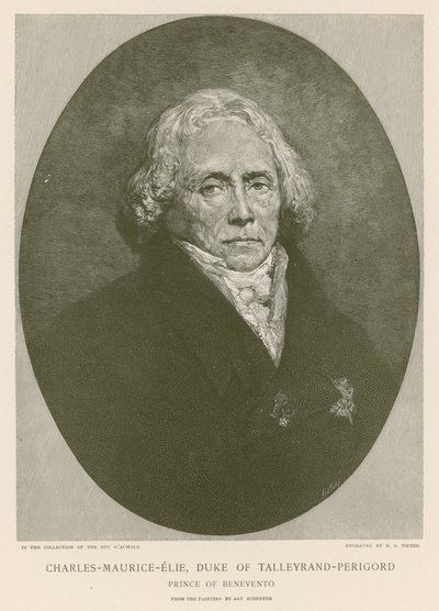 Charles Maurice de Talleyrand-Perigord af Ary Scheffer