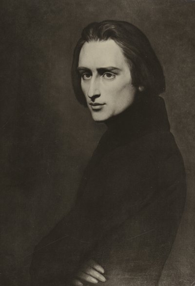Franz Liszt, ungarnsk komponist af Ary Scheffer